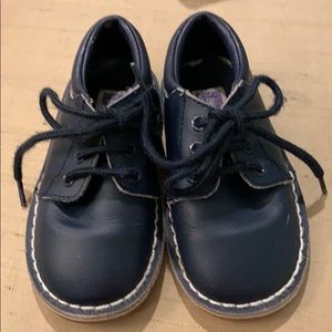 Lamour Navy leather shoes size 7